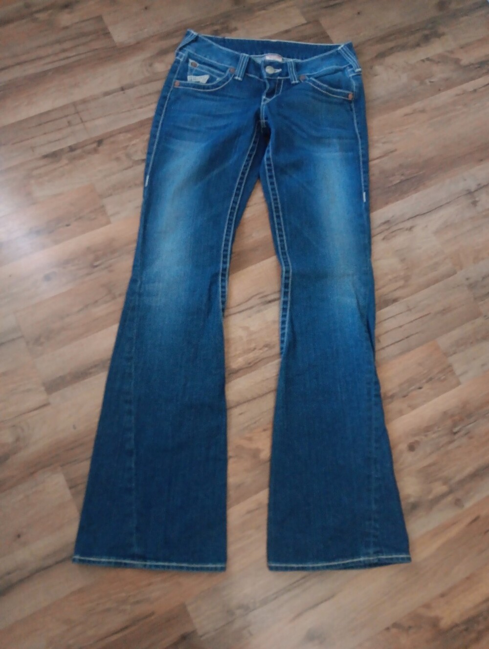 True Religion Indigo Flare Jeans Joey Sz 29